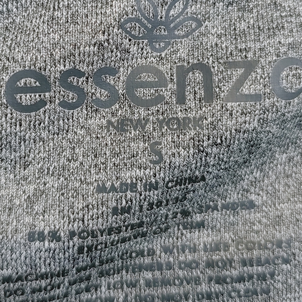 Essenza Performance Workout Leggings Gray/Black - Picture 6 of 8